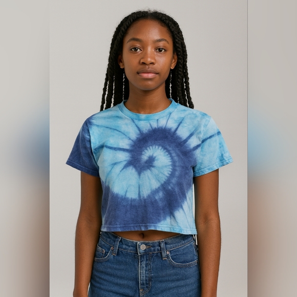 Tie Dye Blue and Turquoise - Picture 1 of 6